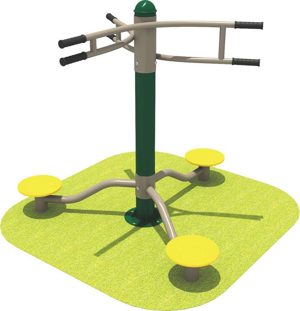 ky开元健身器材 三位转腰器